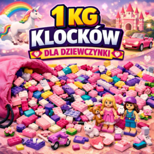 AB20A76A-F8F5-46E1-BDAD-6E0E5F7698A5 LEGO mix 1kg dla dziewczynki